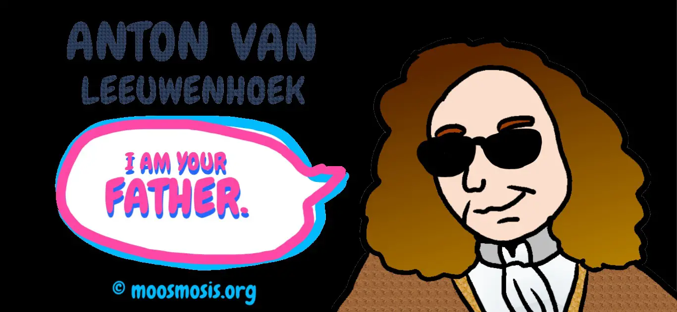 Anton van Leeuwenhoek Comic - Copyright Moosmosis.org